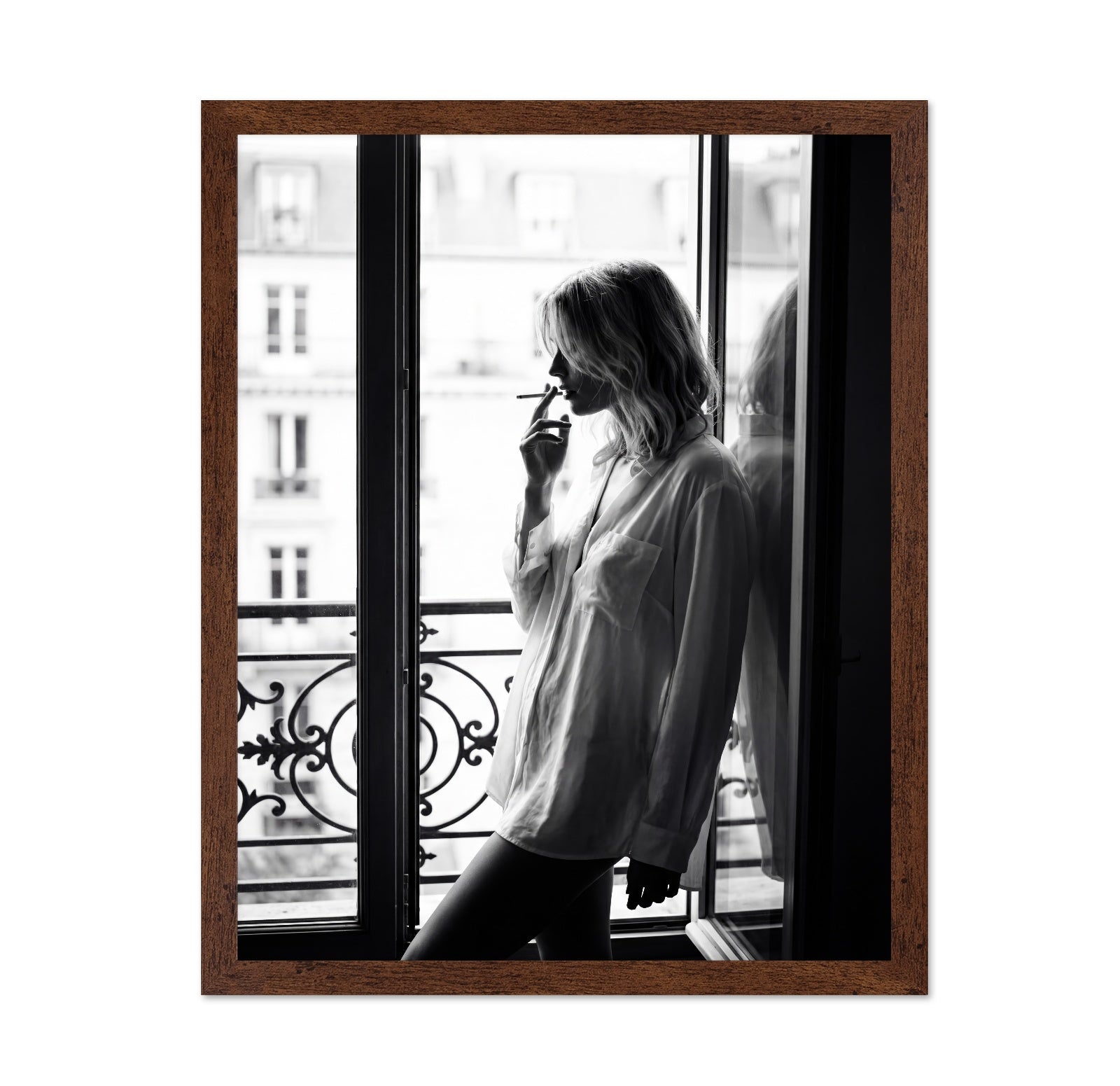 Balcony Smoke Moment