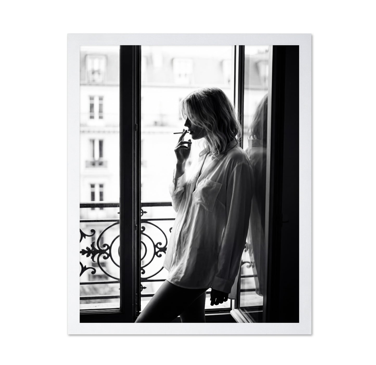 Balcony Smoke Moment