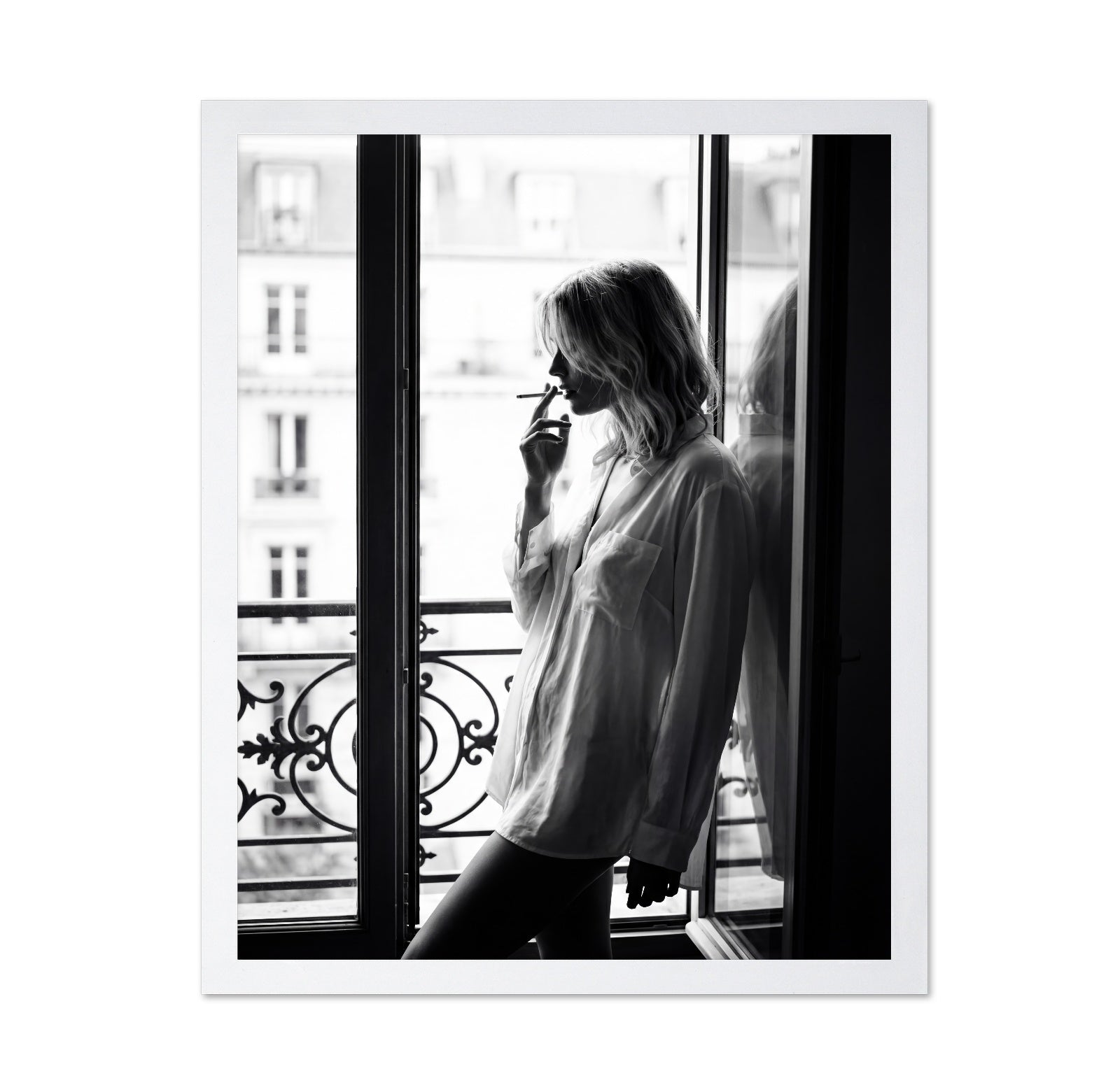 Balcony Smoke Moment