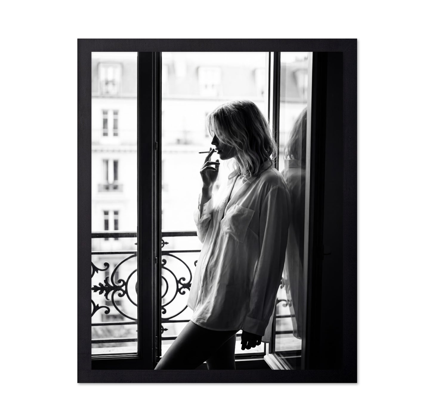 Balcony Smoke Moment