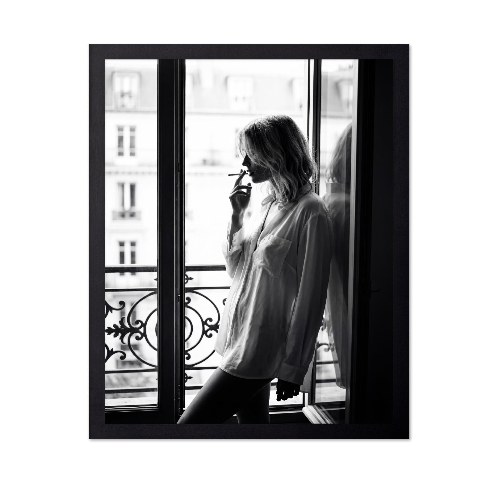 Balcony Smoke Moment