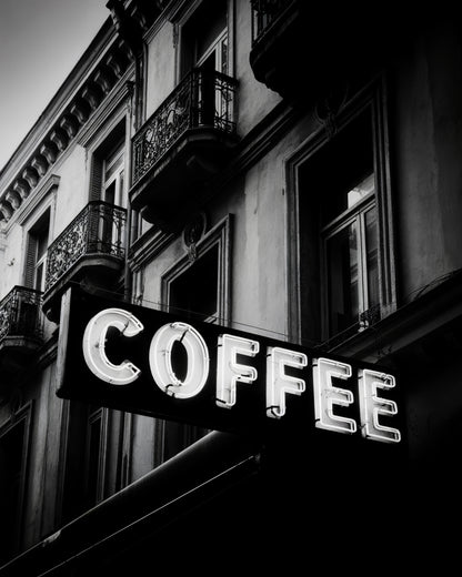 Neon Coffee Sign