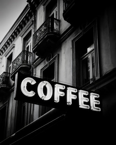 Neon Coffee Sign