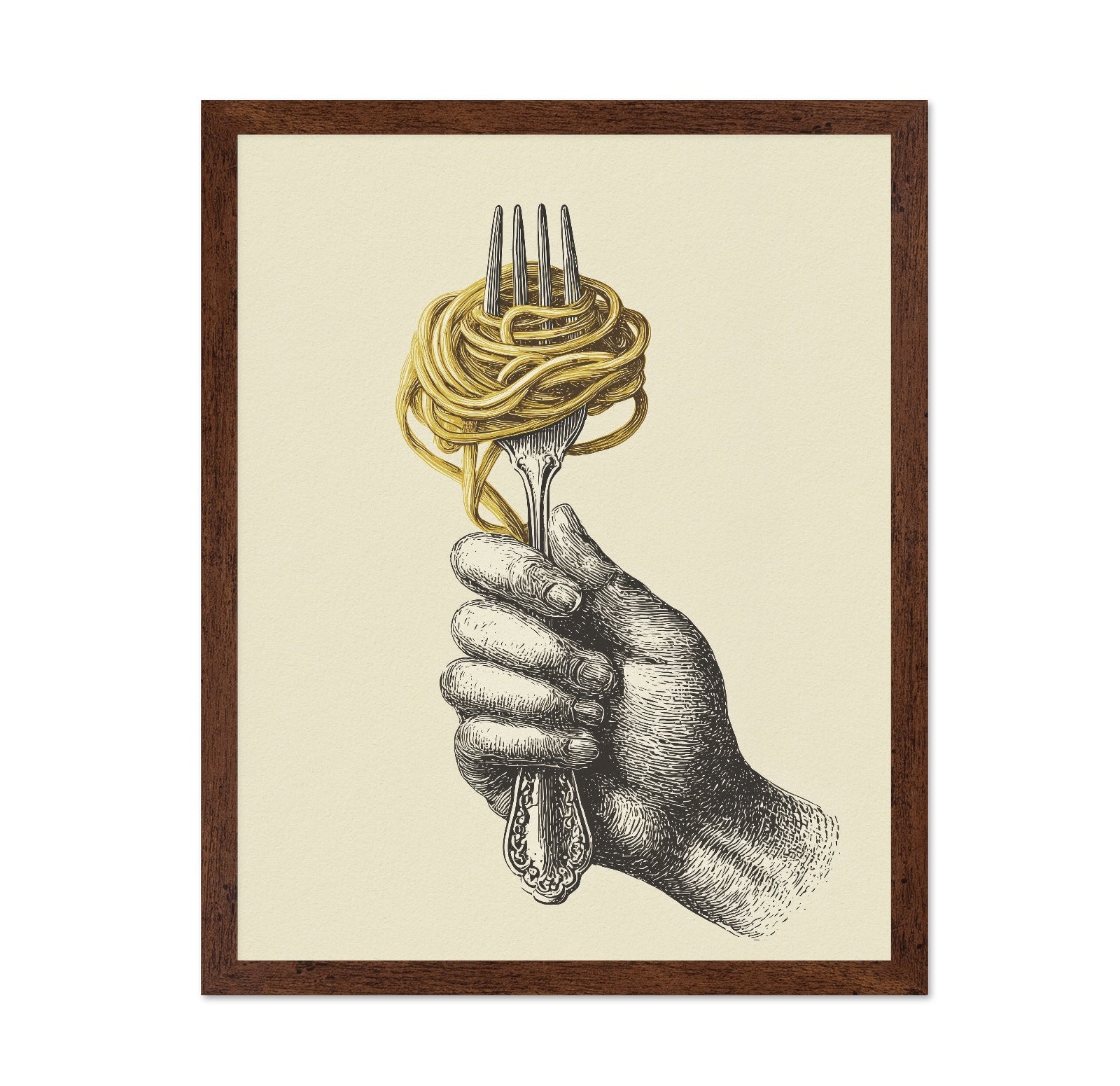 Pasta Fork Twist