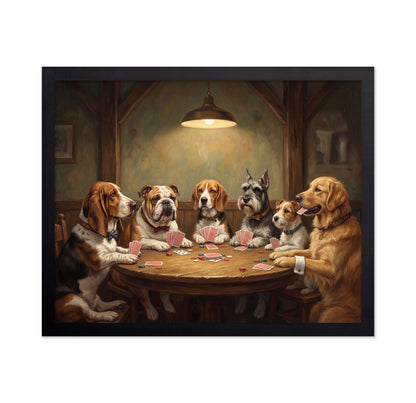 Dogs Playing Poker
