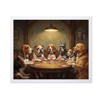 Dogs Playing Poker