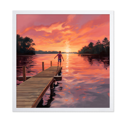 Sunset Dock Dream