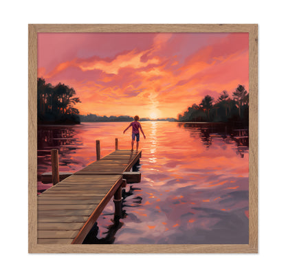 Sunset Dock Dream