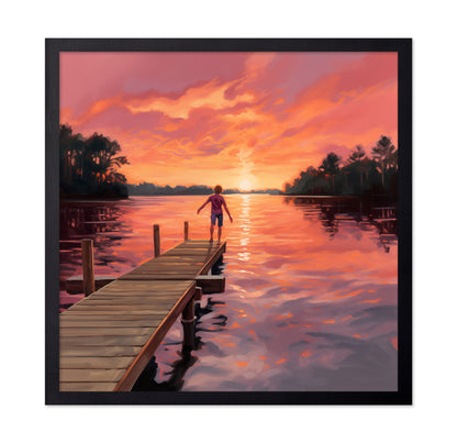 Sunset Dock Dream