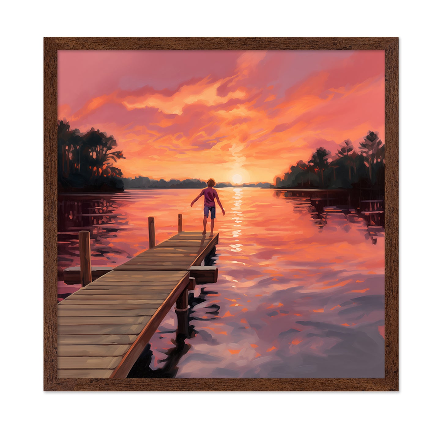 Sunset Dock Dream