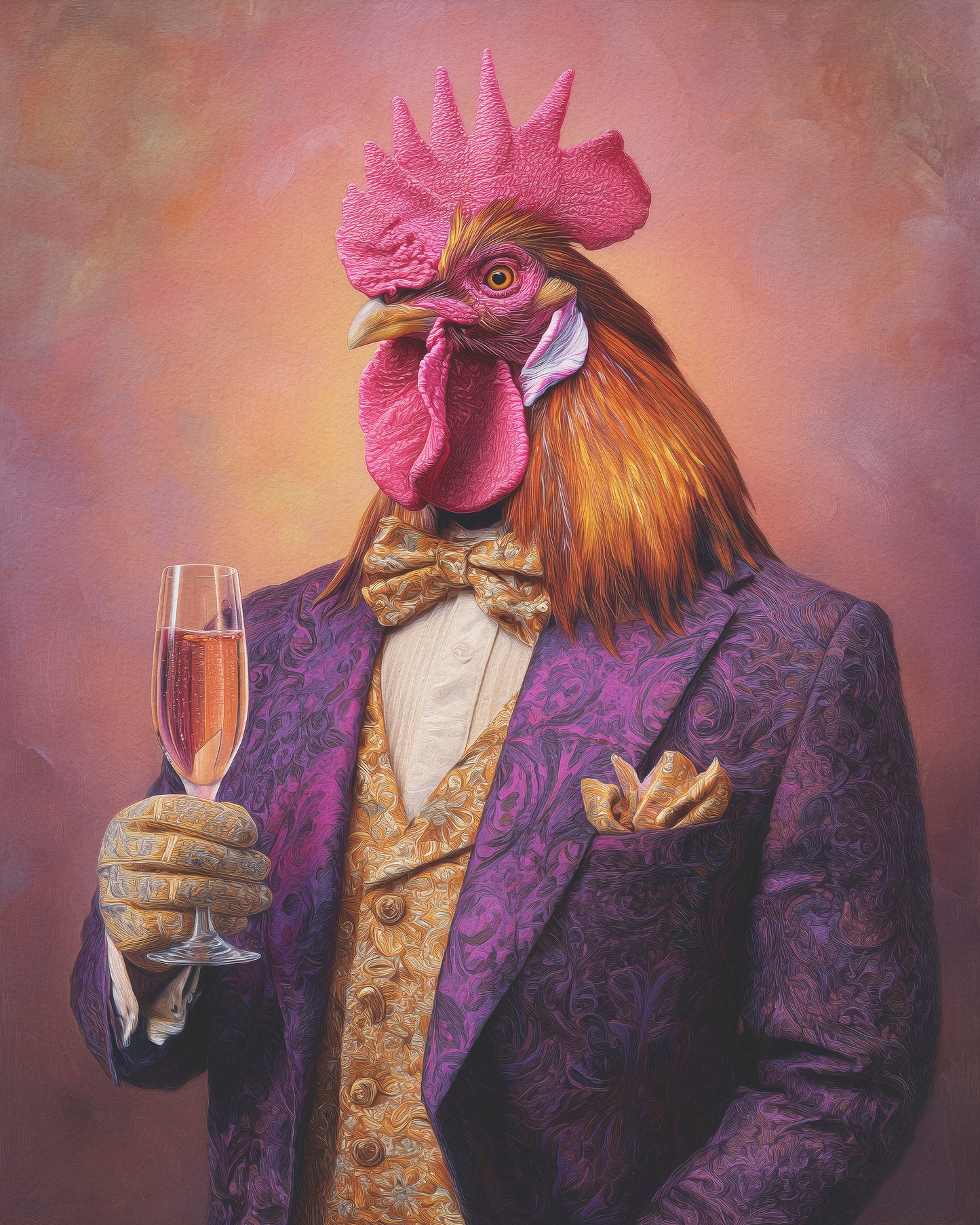 Dapper Rooster Toast