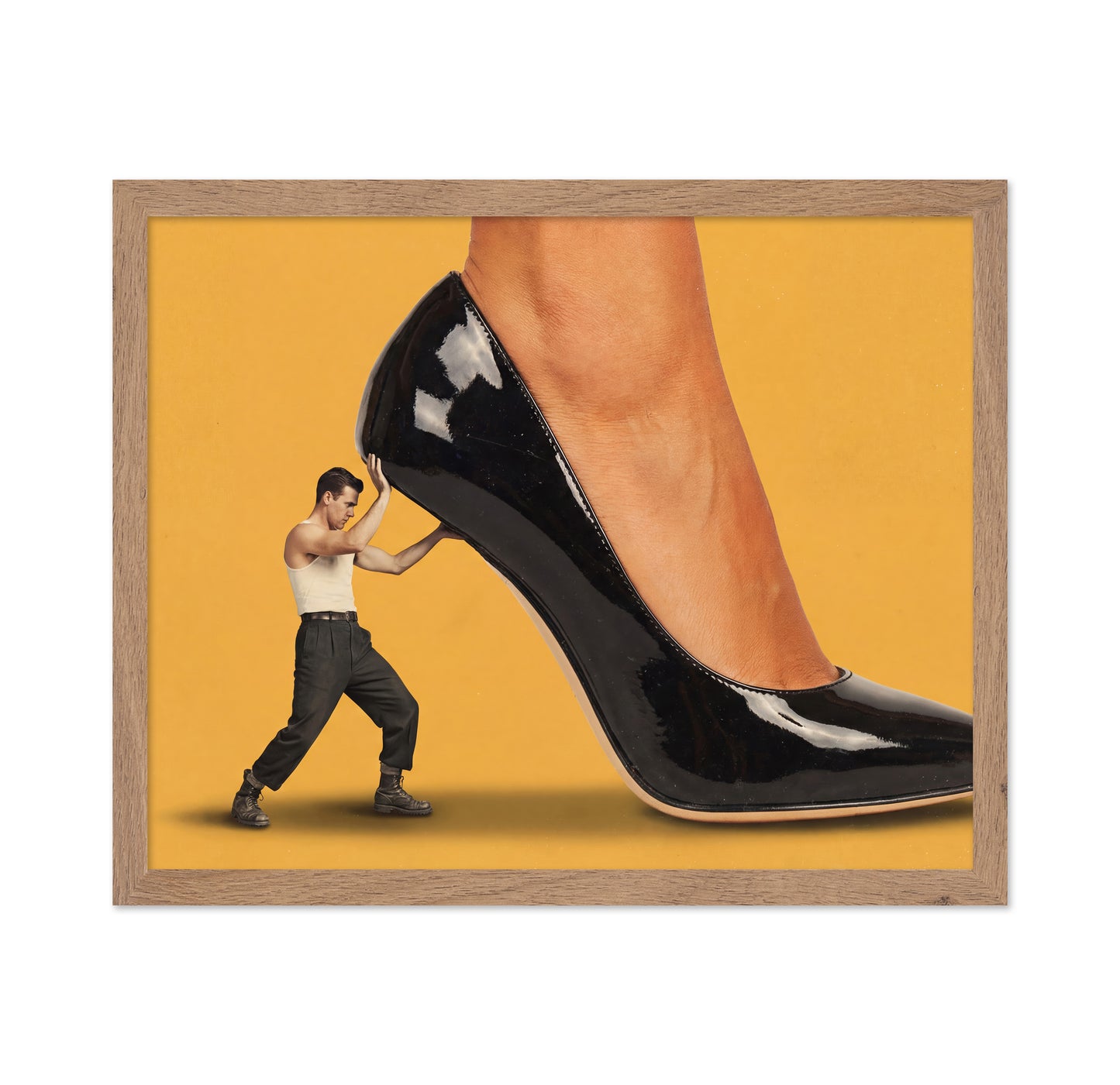 Giant Heel Push