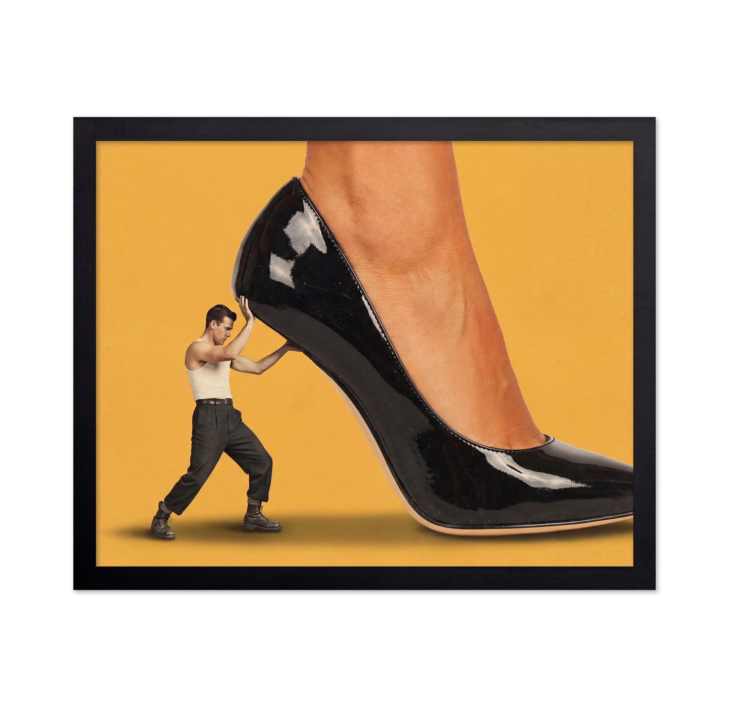 Giant Heel Push