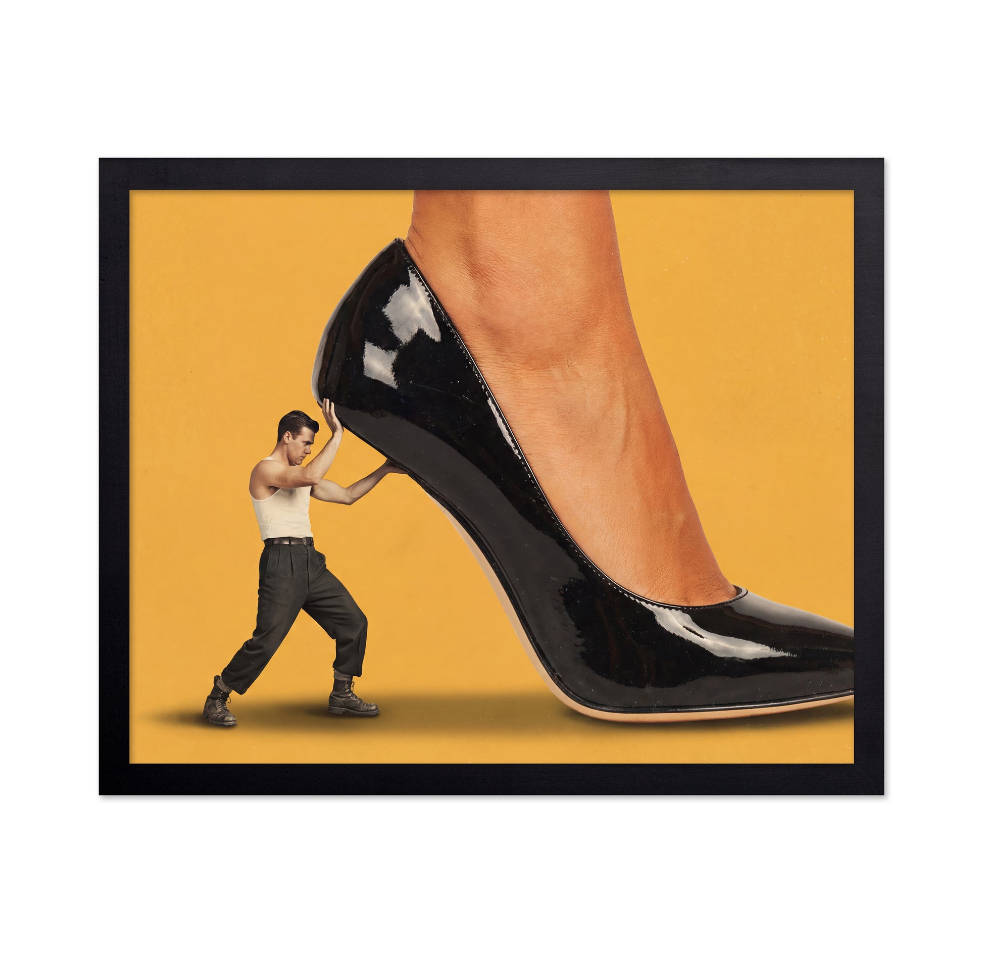 Giant Heel Push