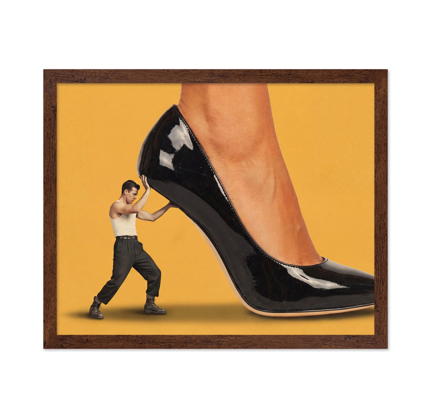 Giant Heel Push