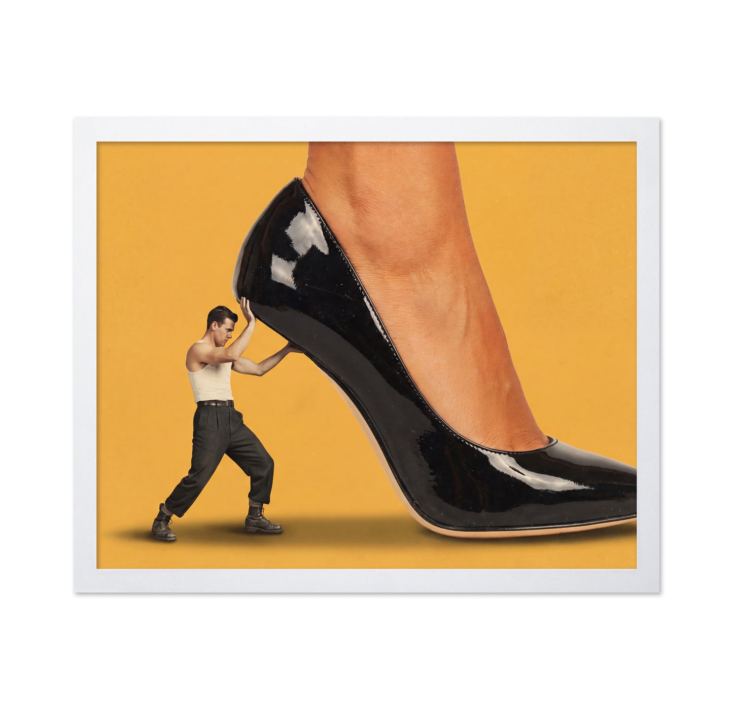 Giant Heel Push