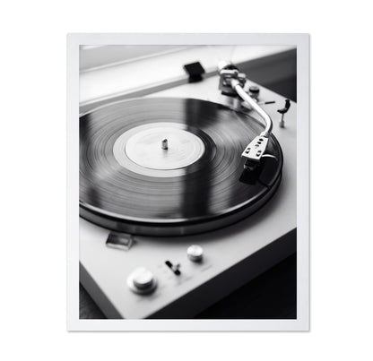 Spinning Vinyl Record