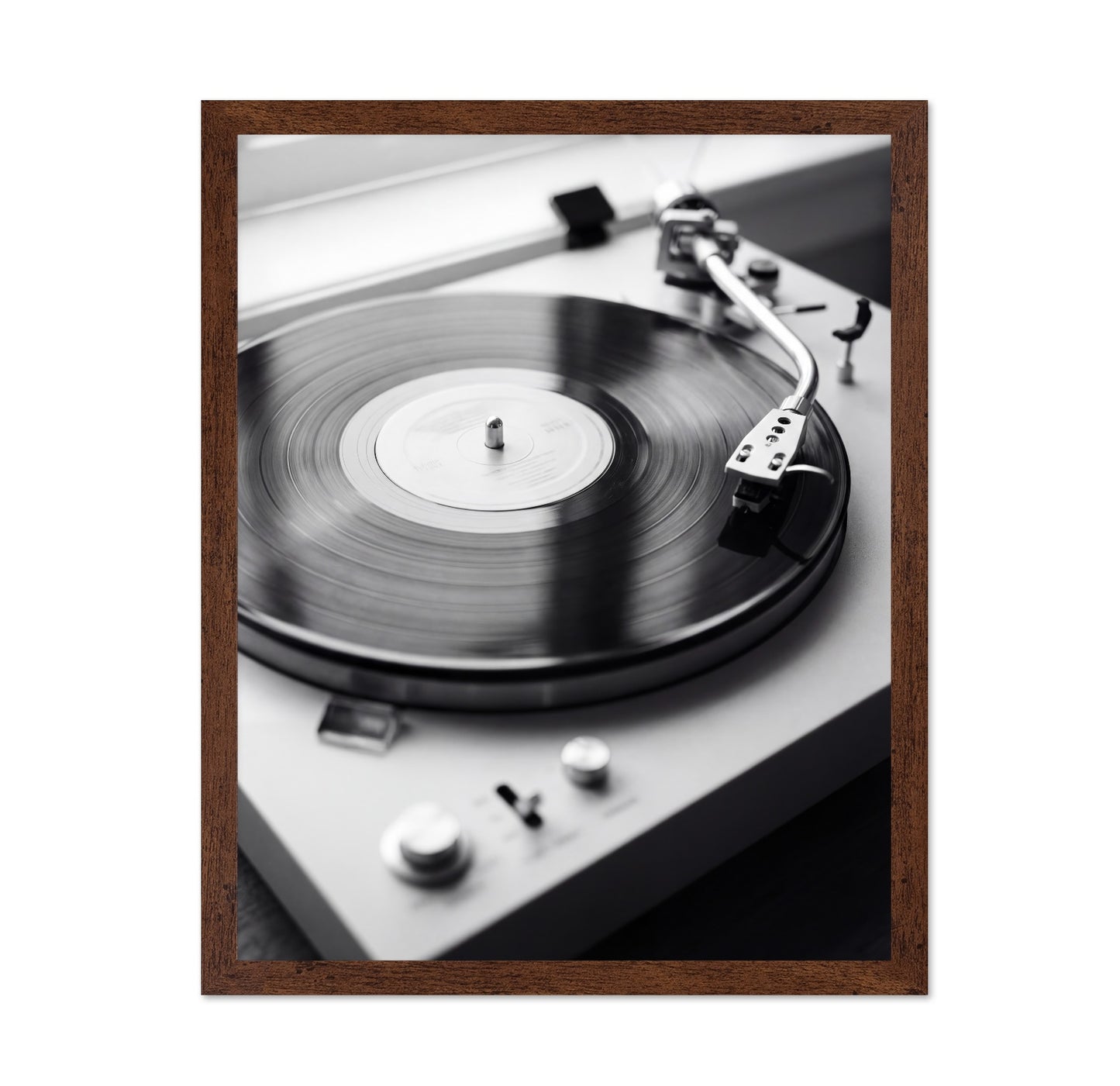 Spinning Vinyl Record