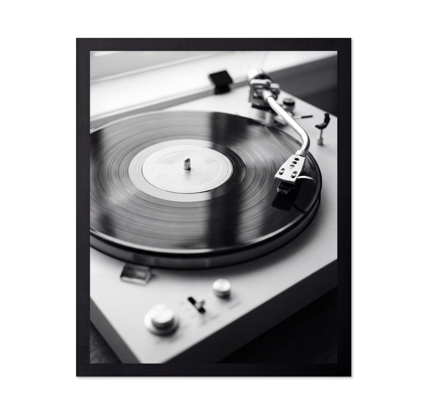 Spinning Vinyl Record
