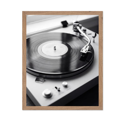 Spinning Vinyl Record