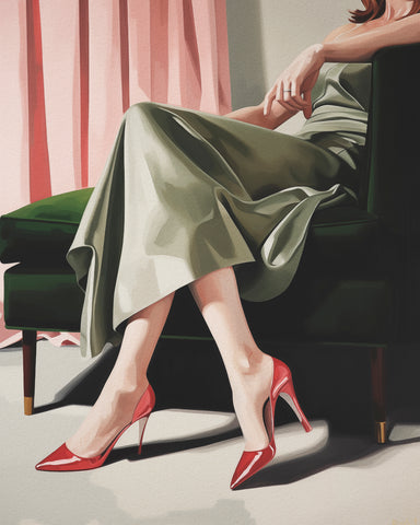 Elegant Red Heels