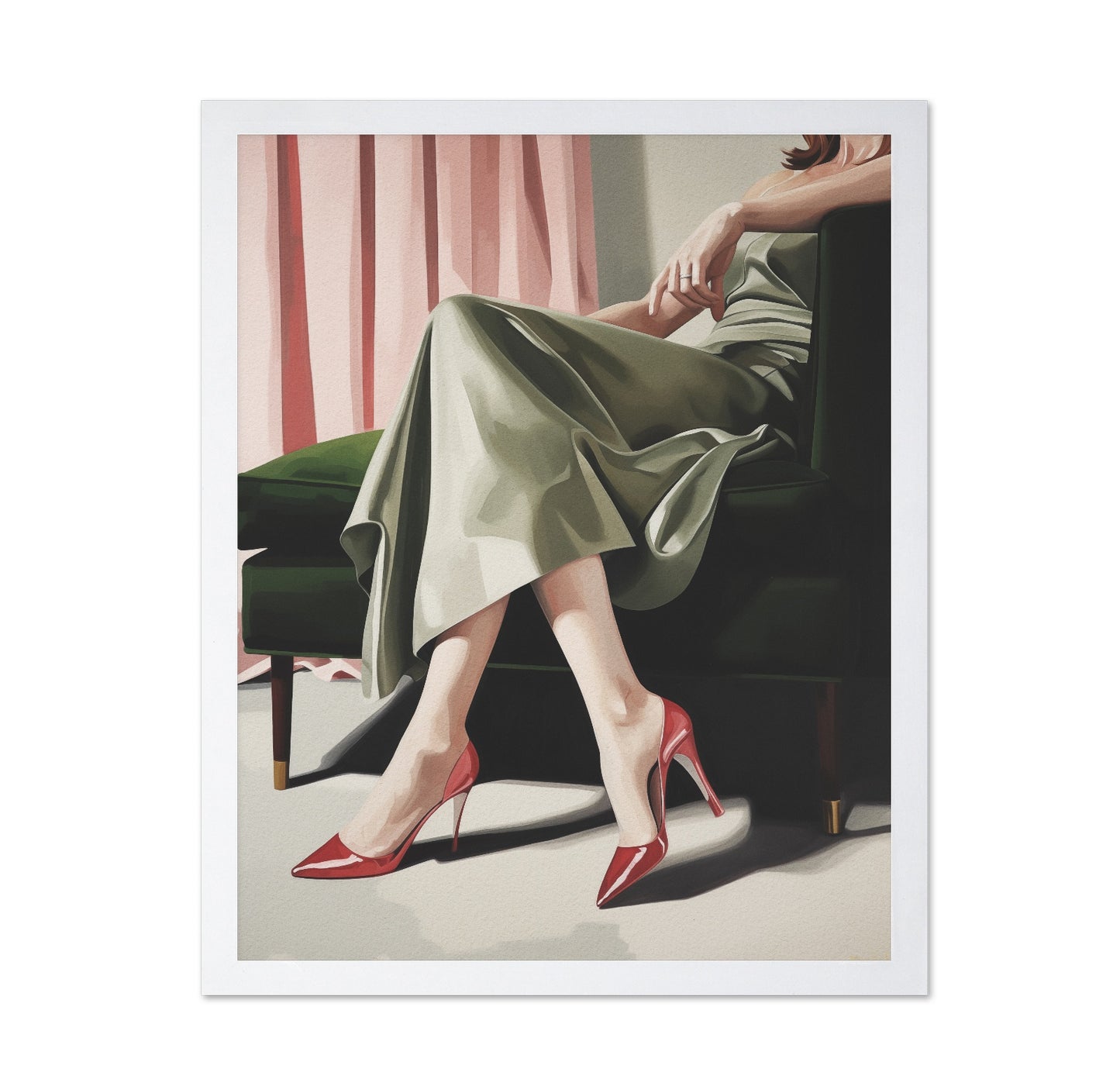 Elegant Red Heels