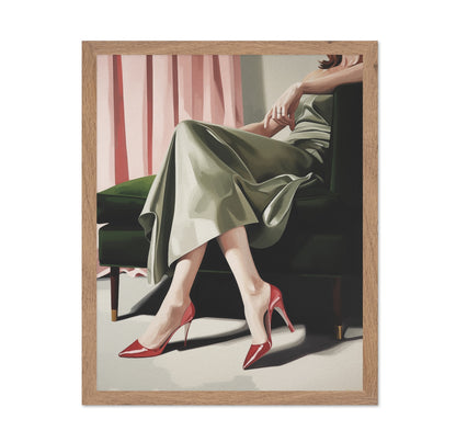 Elegant Red Heels