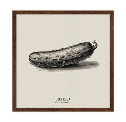 Vintage Cucumber Study