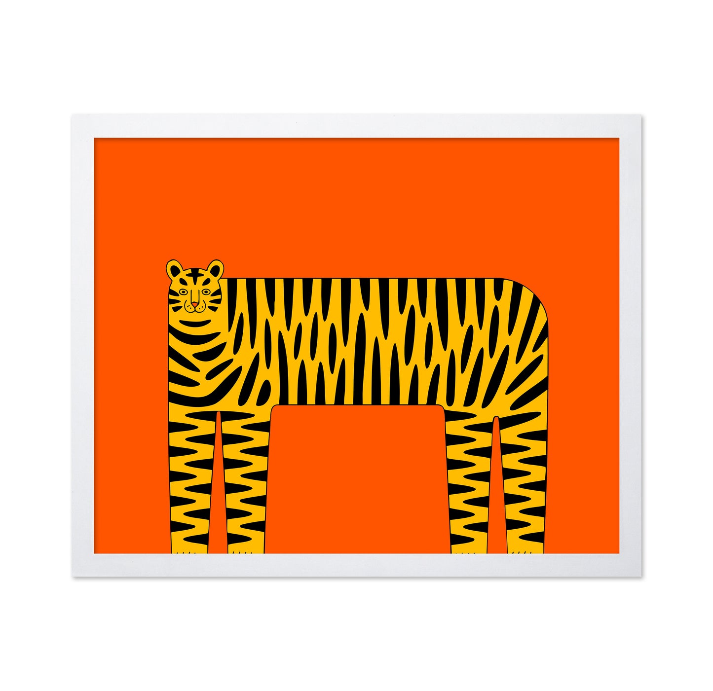 Graphic Tiger Frame