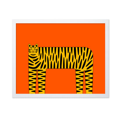 Graphic Tiger Frame