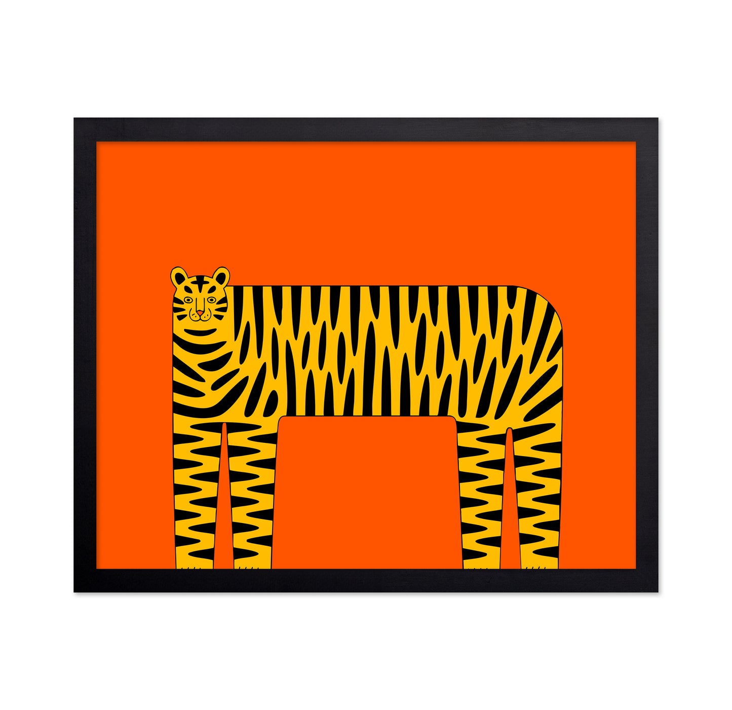 Graphic Tiger Frame
