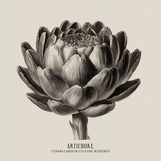 Vintage Artichoke Study