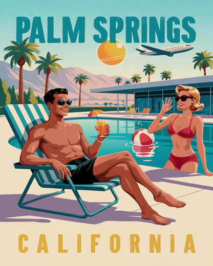 Palm Springs Poolside