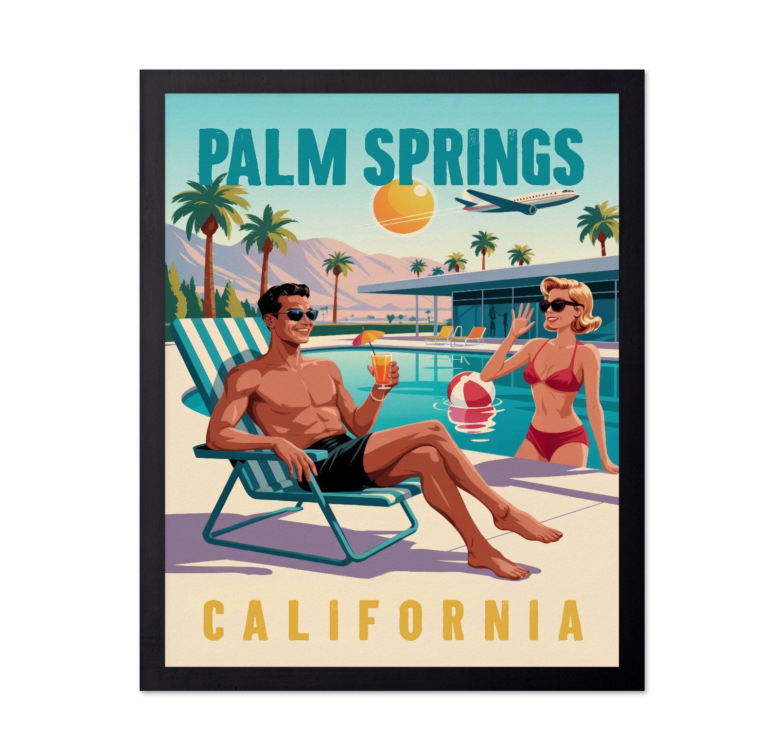 Palm Springs Poolside