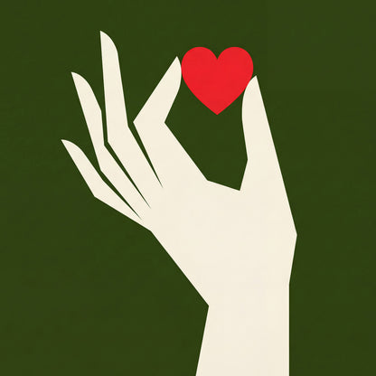 Hand Holding Heart
