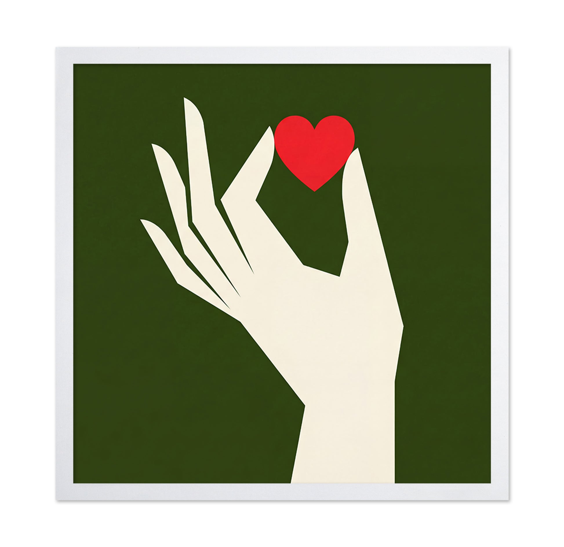Hand Holding Heart