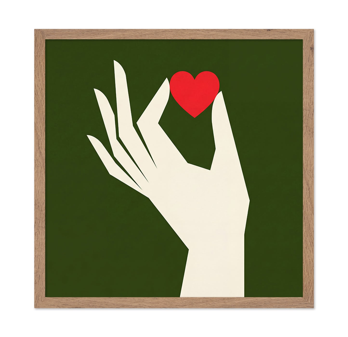 Hand Holding Heart