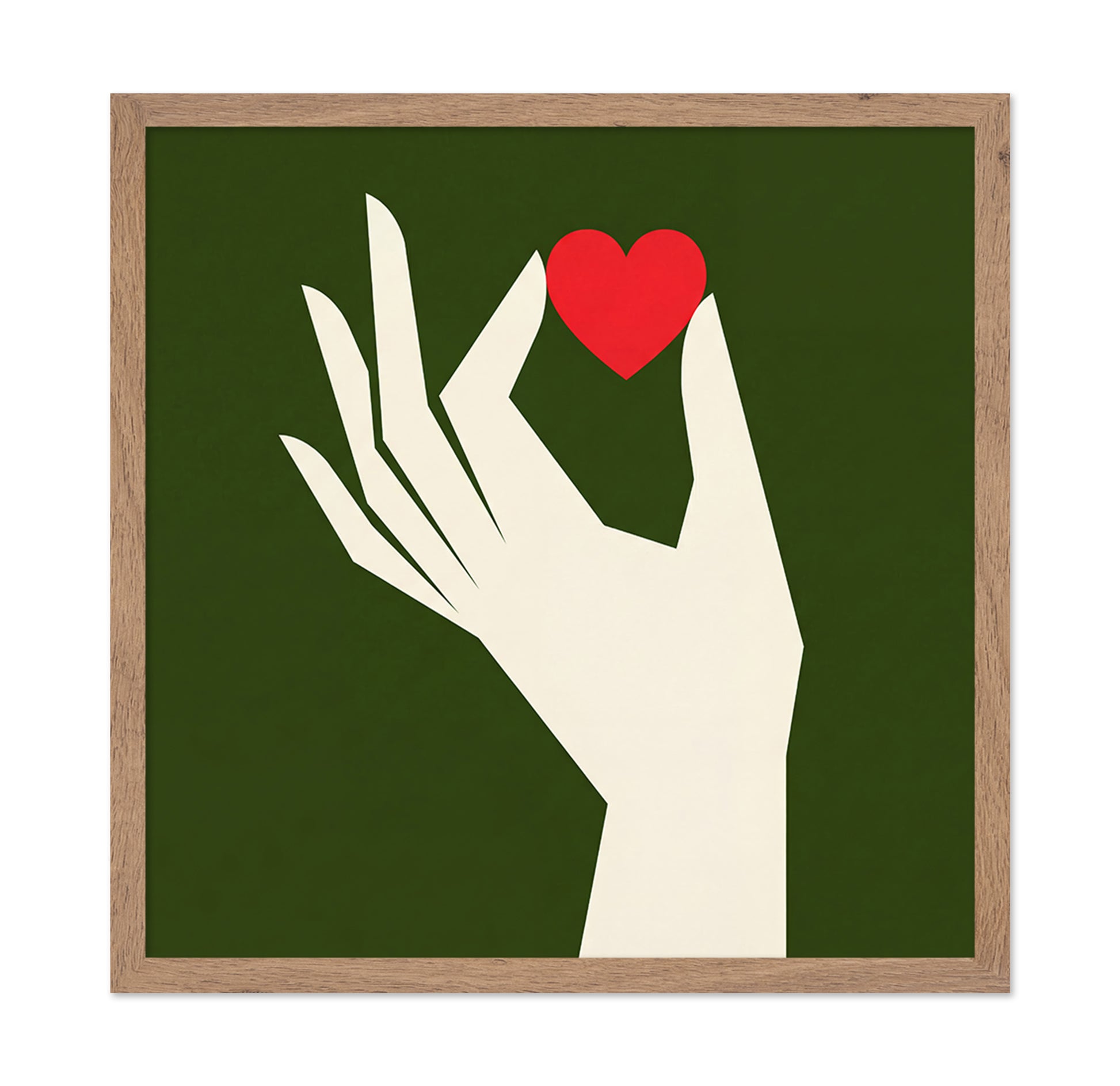 Hand Holding Heart