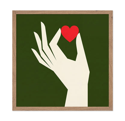 Hand Holding Heart