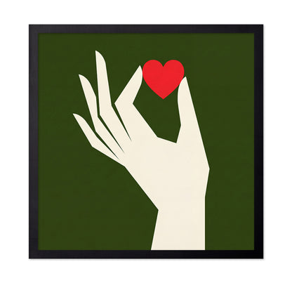 Hand Holding Heart