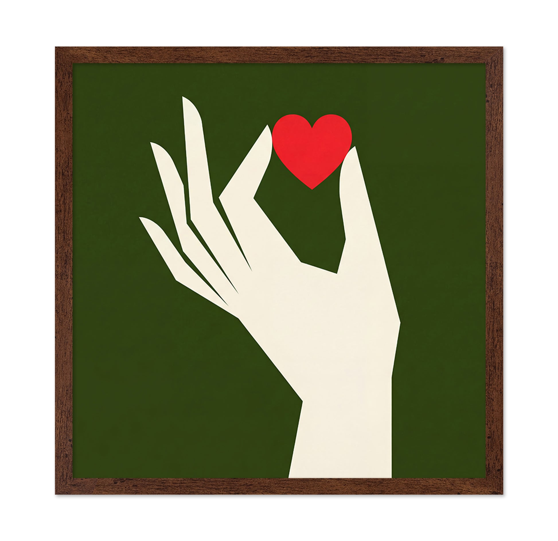 Hand Holding Heart