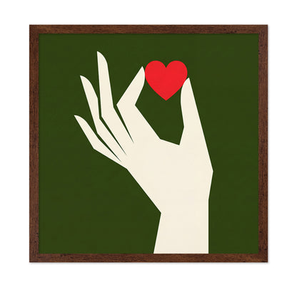 Hand Holding Heart