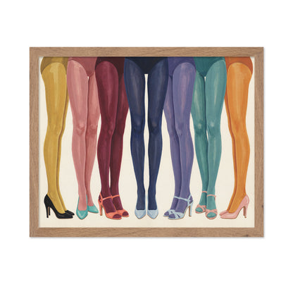 Colorful Legs Lineup