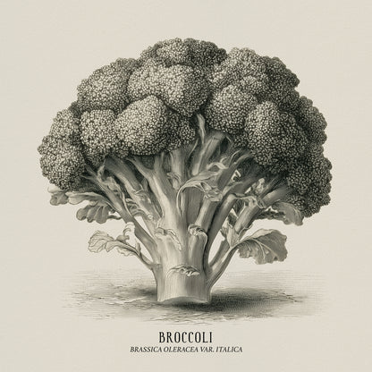 Vintage Broccoli Study