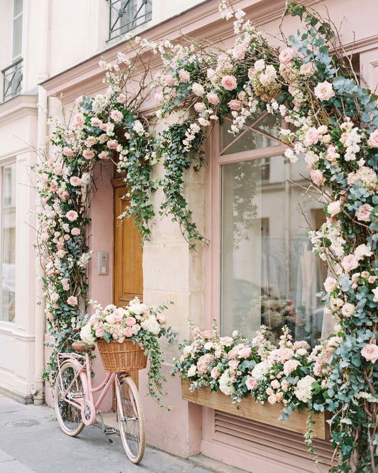 Floral Paris Bicycle