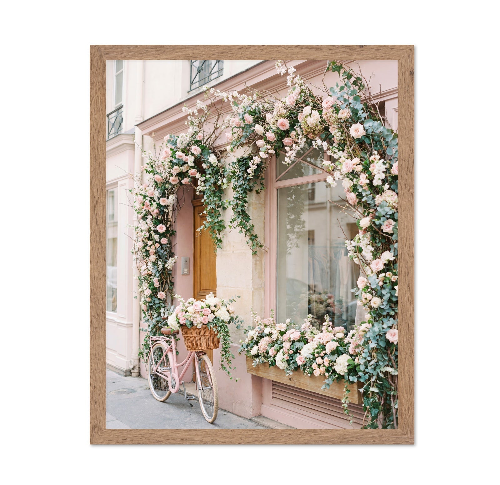 Floral Paris Bicycle