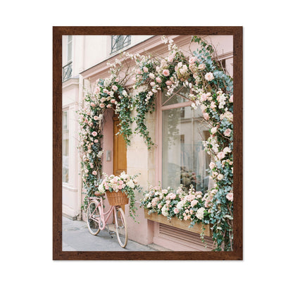 Floral Paris Bicycle