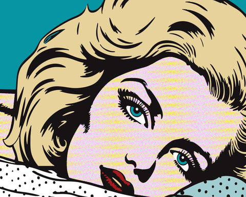Retro Woman Portrait