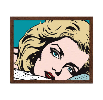 Retro Woman Portrait