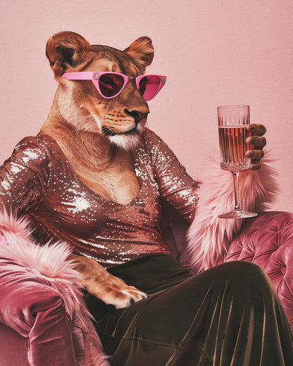 Glam Lioness Lounge